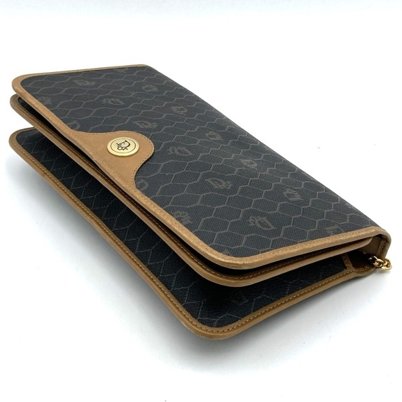 CHRISTIAN DIOR Black Leather Shoulder Bag - Picture 3 of 10